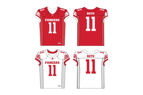 Pioneers Football Sublimated Reversible Game Jersey