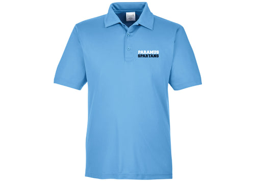 Paramus Basketball Polo - Design 2  (Carolina Blue)