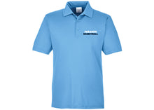 Paramus Basketball Polo - Design 1  (Carolina Blue)