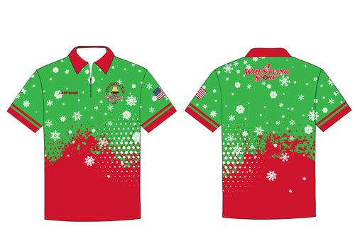 Jeff Classic Wrestling Sublimated Polo Shirt