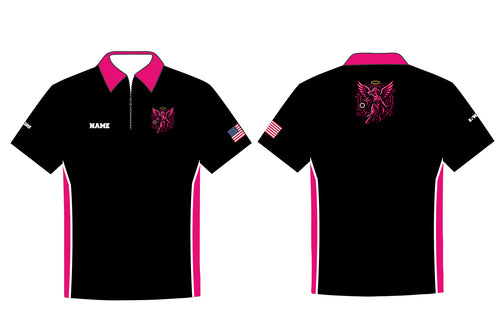 Iron Wolverine Angels Sublimated Polo Shirt