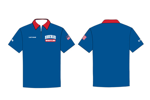 Nonnewaug Wrestling Sublimated Polo Shirt