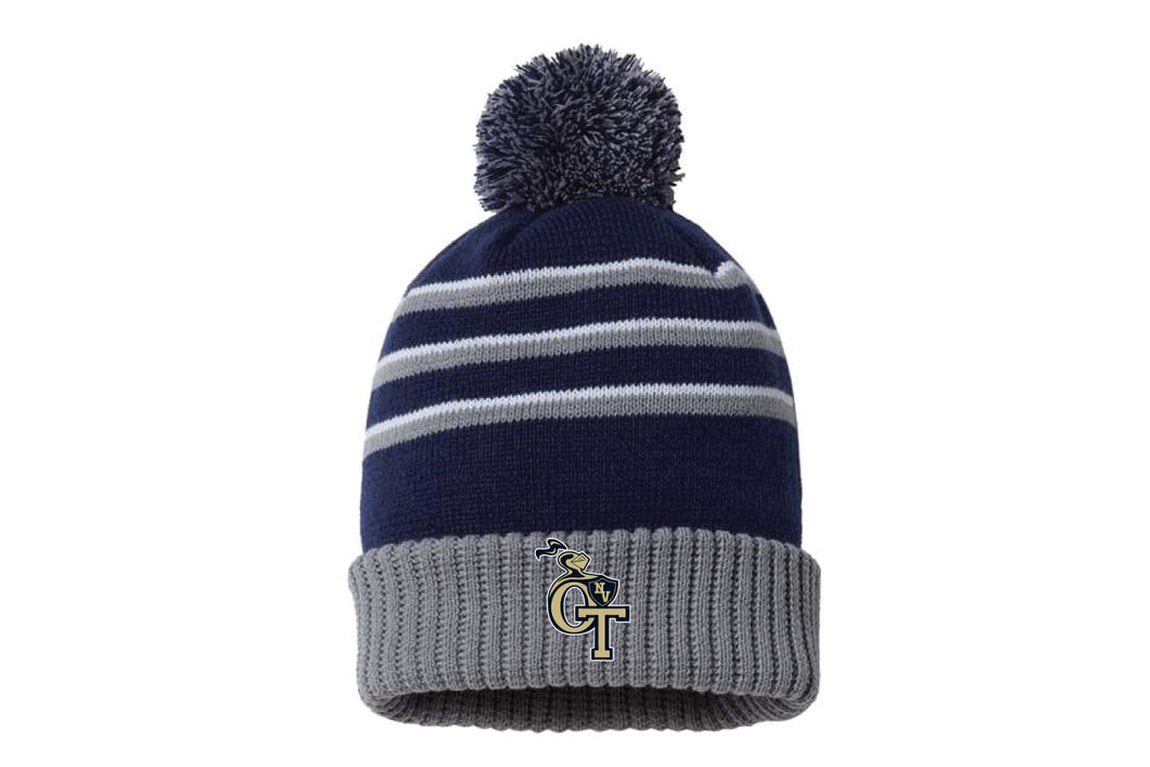 NVOT Athletics Pom Beanie - Design 1