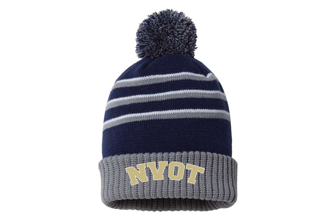 NVOT Athletics Pom Beanie - Design 2