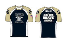 Braves Football Sublimated Practice Shirt - Design 1