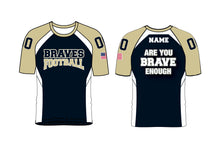 Braves Football Sublimated Practice Shirt - Design 2