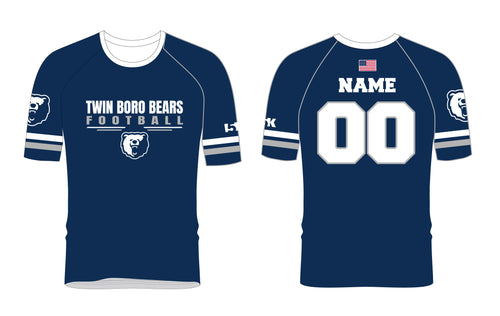 Twin Boro Football Sublimated Practice Shirt - Navy