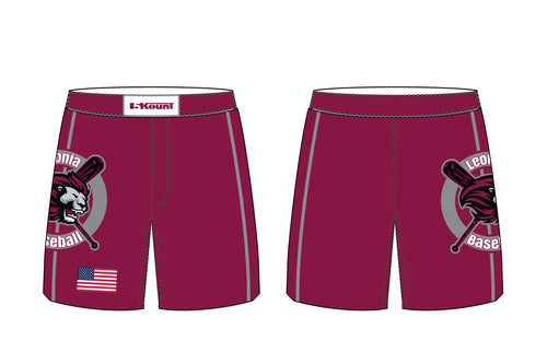 Leonia Baseball Sublimated Practice Shorts