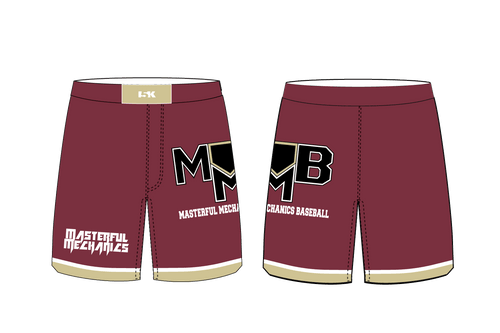 Masterful Mechanics Baseball Sublimated Practice Shorts