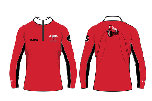 No Escape Wrestling Academy Sublimated Quarter Zip - Design 1