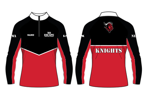 No Escape Wrestling Academy Sublimated Quarter Zip - Design 2