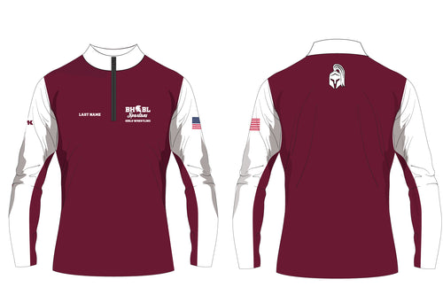 BHBL Wrestling Sublimated Quarter Zip