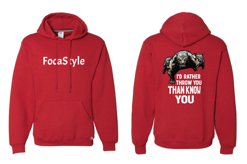 Red Nose Cotton Hoodie 