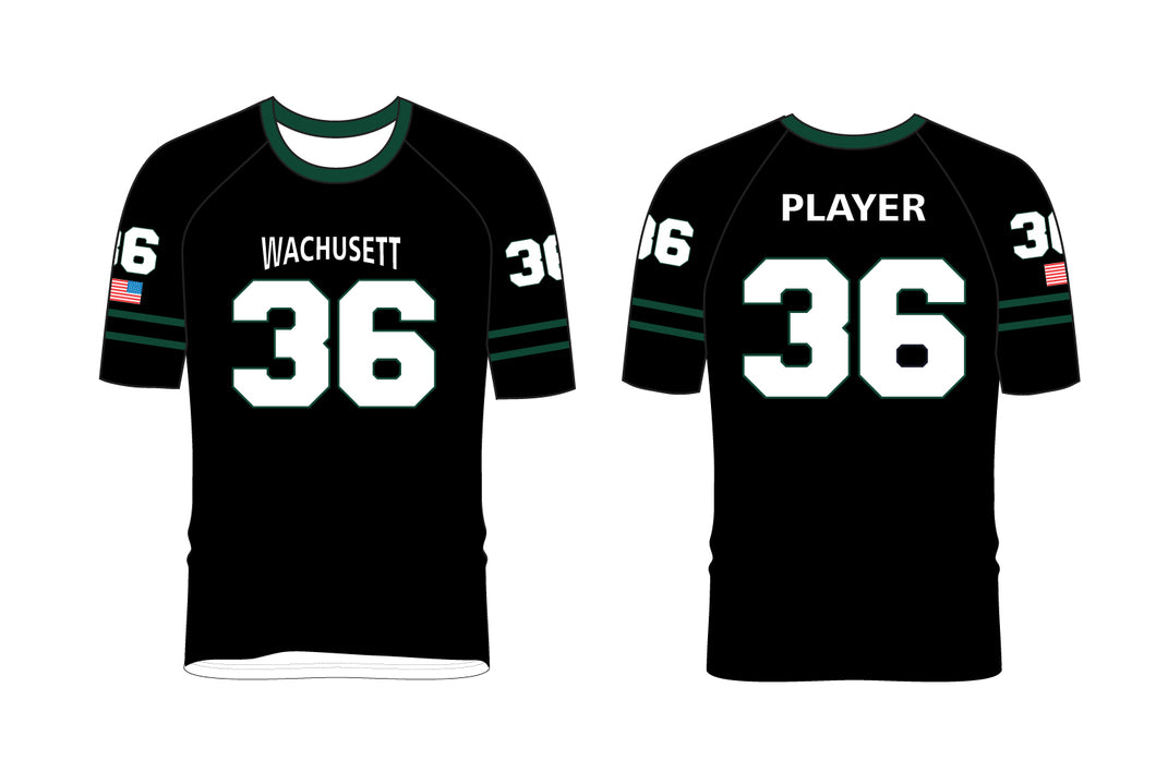 Wachusett Football Sublimated Fan Jersey - Black