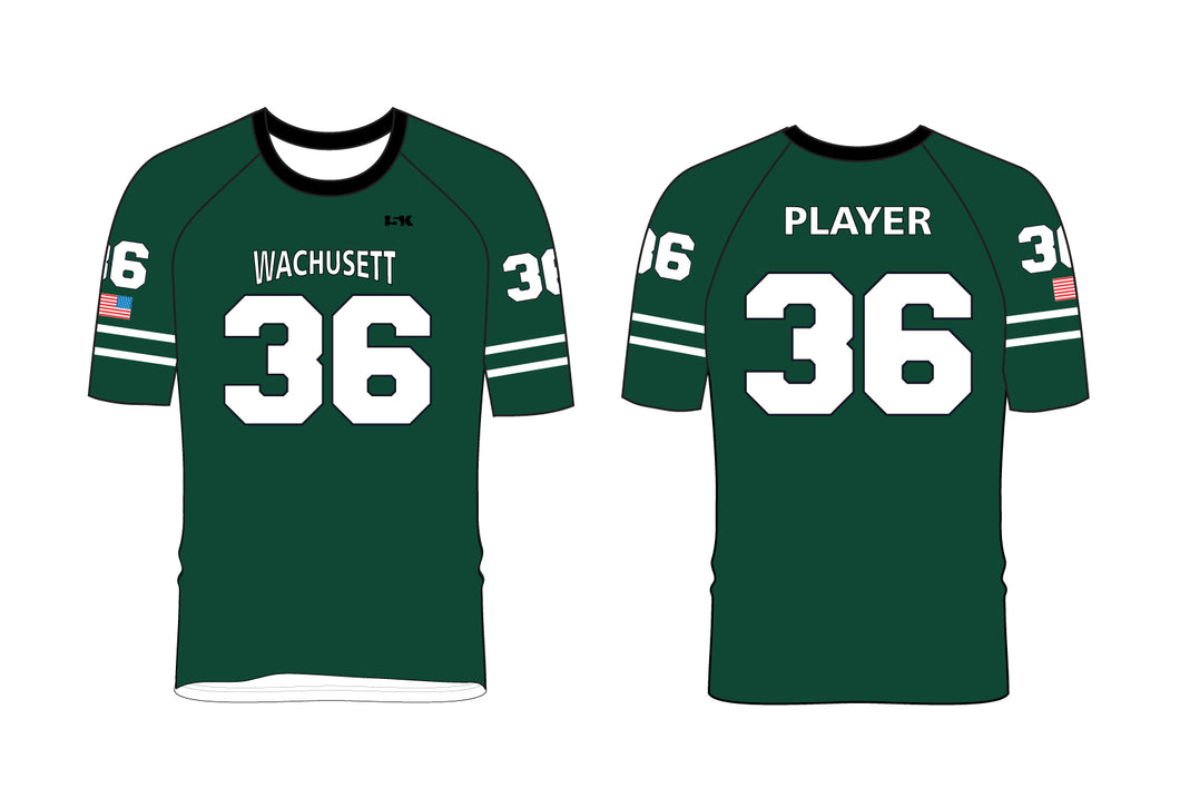 Wachusett Football Sublimated Fan Jersey - Forest Green