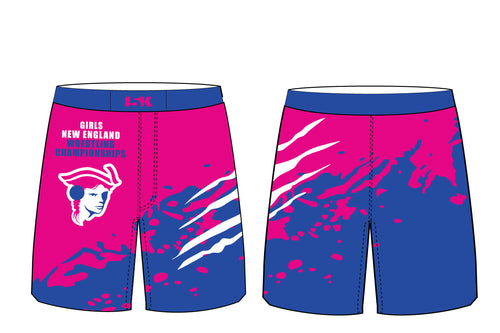 YNEW Wrestling Sublimated Shorts - Girls