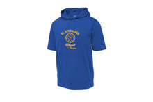 St. Athanasios Volleyball Short Sleeve Hoodie - Royal