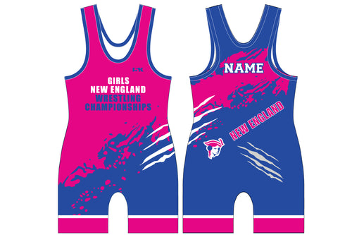YNEW Wrestling Sublimated Singlet - Girls