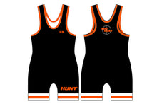 The Hunt Wrestling Sublimated Singlet - Design 1 (Black)