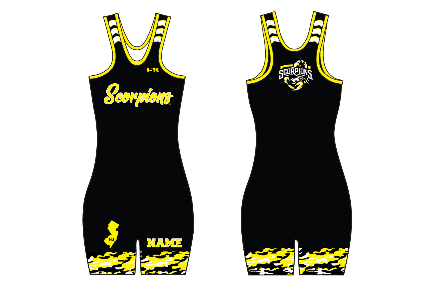 SCORPIONS WRESTLING Women's Singlet SCORPIONS WRESTLING Women's Singlet