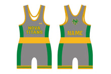 Nova Titans Wrestling Sublimated Men's Singlet - Design 1