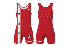 Mill River Wrestling Sublimated Men's / Boy's Singlet - Design 2