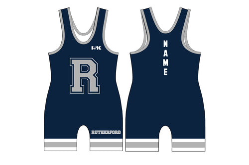 Rutherford Wrestling Sublimated Men's Singlet [Required Uniform]