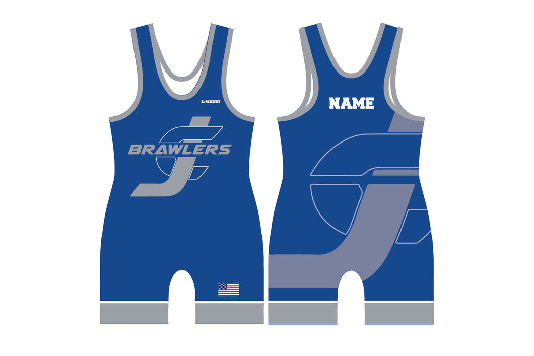 Brawlers Wrestling Sublimated Men's Singlet