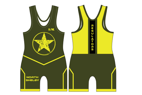 North Shelby Wrestling Sublimated Men's Singlet