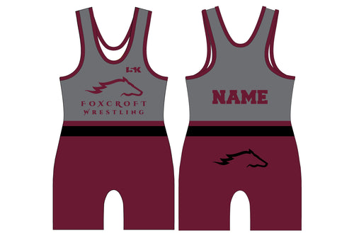 Foxcroft Wrestling Sublimated Men's Singlet