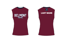 Belmont Marauders Football Compression Sleeveless Shirt