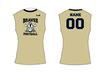 Braves Football Sleeveless Compression Shirt - Design 2 (Vegas)