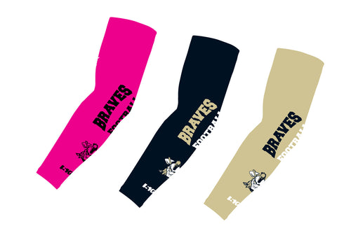 Braves Football Sublimated Compression Sleeve - Pink / Navy / Vegas