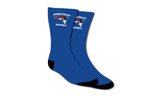 AuSable Patriots Football Sublimated Socks