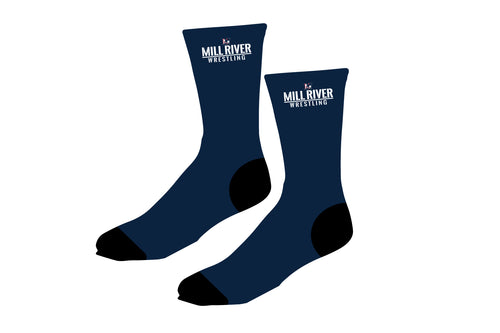 Mill River Wrestling Sublimated Socks