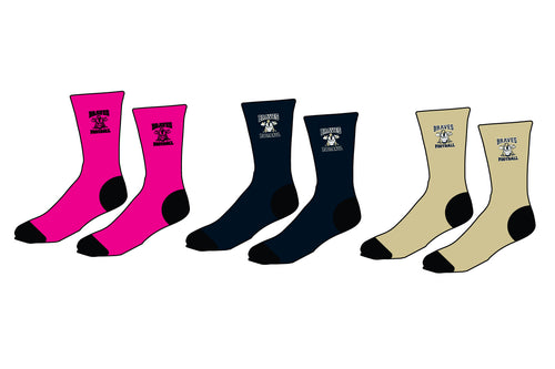 Braves Football Sublimated Socks