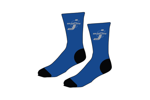 Brawlers Wrestling Sublimated Socks