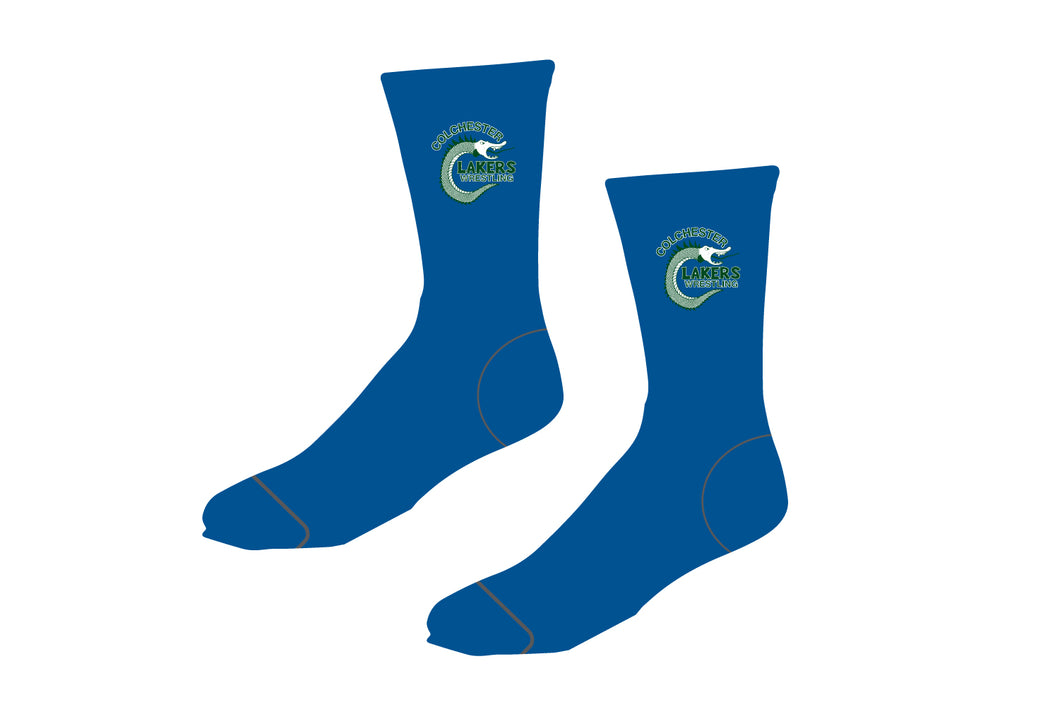 Lakers Wrestling Sublimated Socks