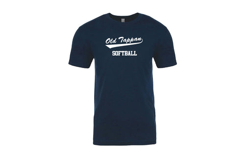OT Softball Cotton Crew Tee - Navy (Youth/Adult)