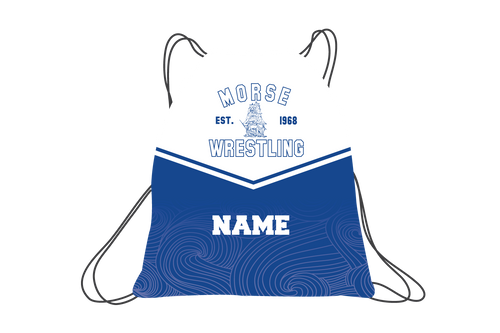 Morse Wrestling Sublimated Drawstring Bag