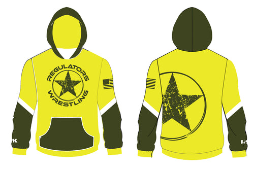 North Shelby Wrestling Sublimated Hoodie - Yellow