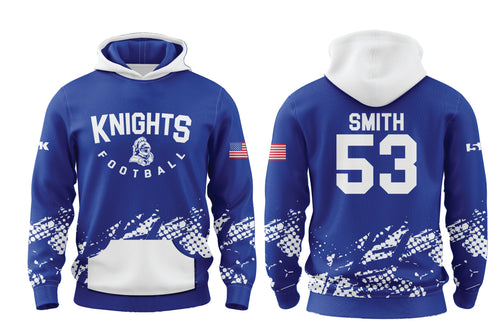 Lunenburg Knights Football Sublimated Hoodie