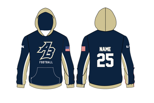 Acton Boxborough Football Sublimated Hoodie