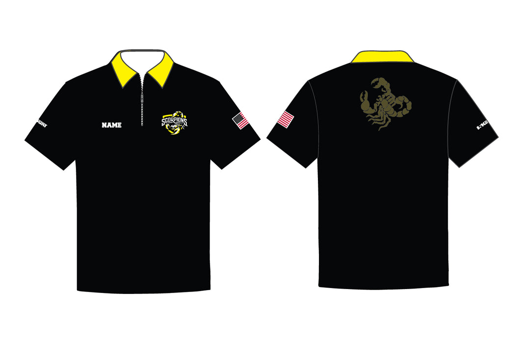 Scorpions Wrestling Sublimated Polo Shirt