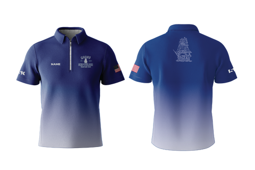 Shipbuilder Wrestling Sublimated Polo Shirt