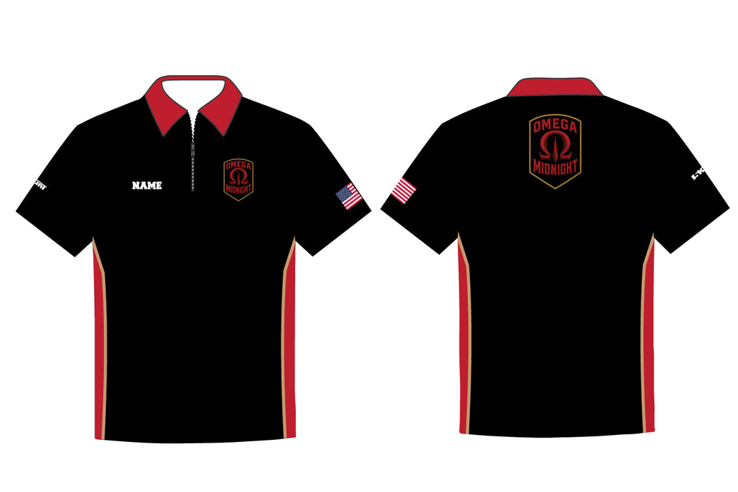 Omega Midnight Sublimated Polo Shirt