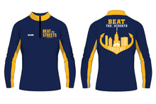 Beat The Streets Sublimated Quarter Zip - Navy