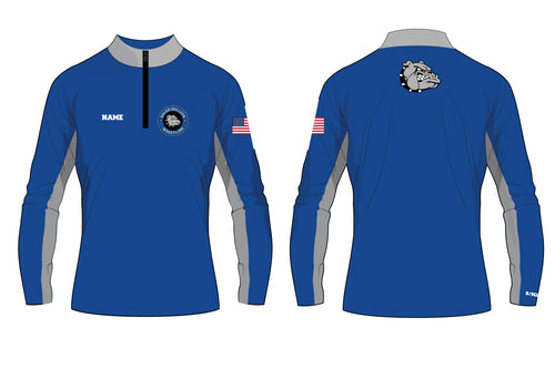 Salem Bulldogs Wrestling Sublimated Quarter Zip