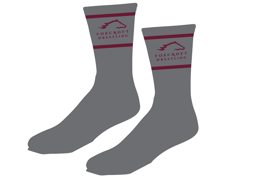 Foxcroft Wrestling Sublimated Socks
