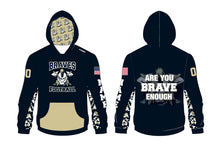 Braves Football Sublimated Hoodie - Design 1